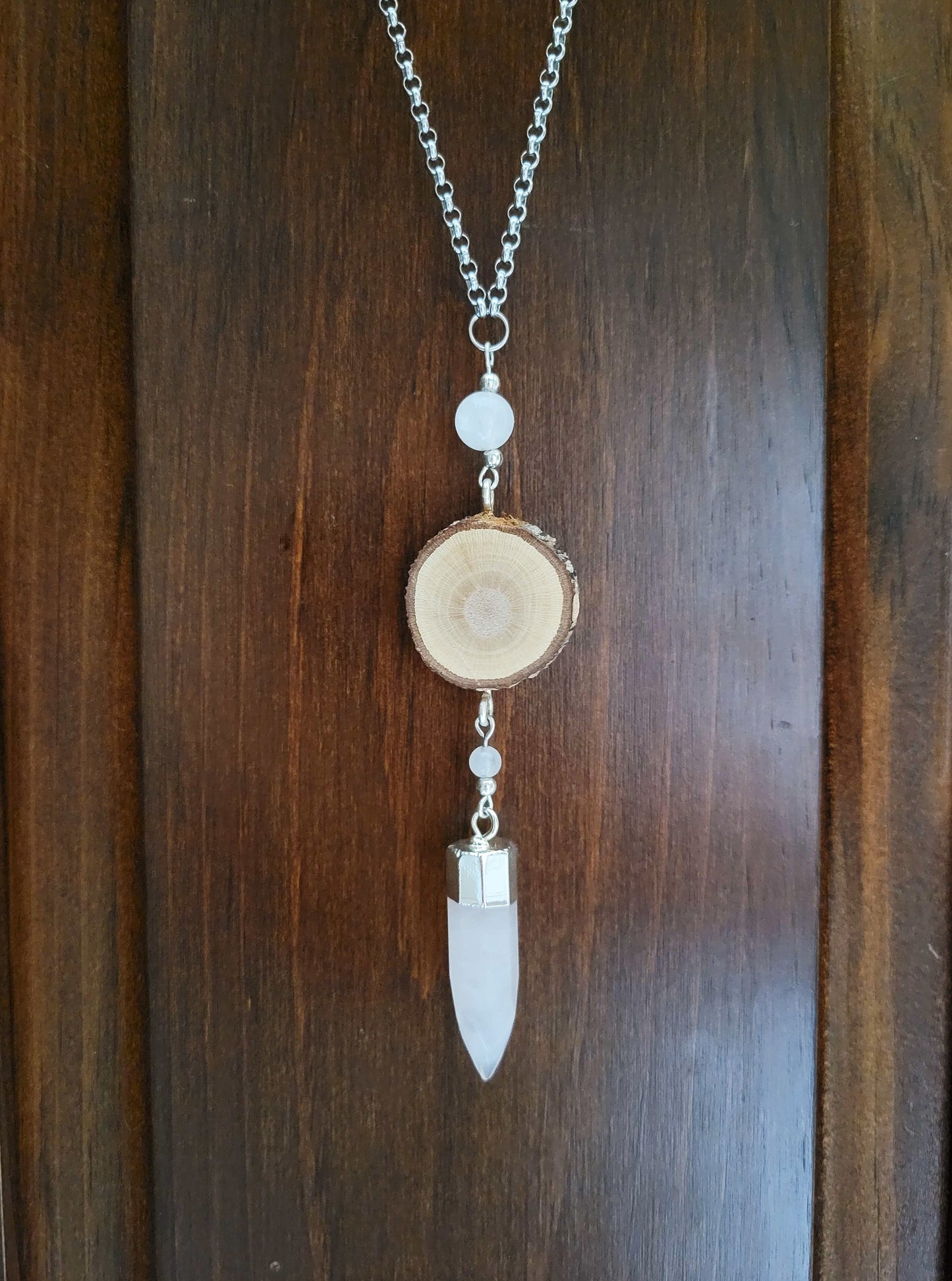 Knock On Wood Necklace