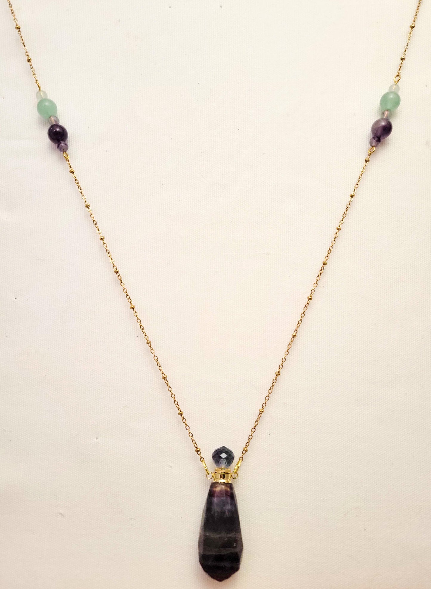 Crystal Bottle Necklace