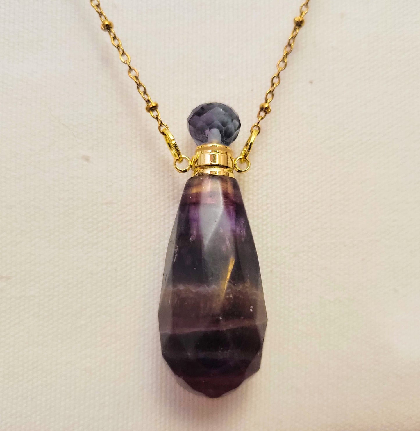 Crystal Bottle Necklace