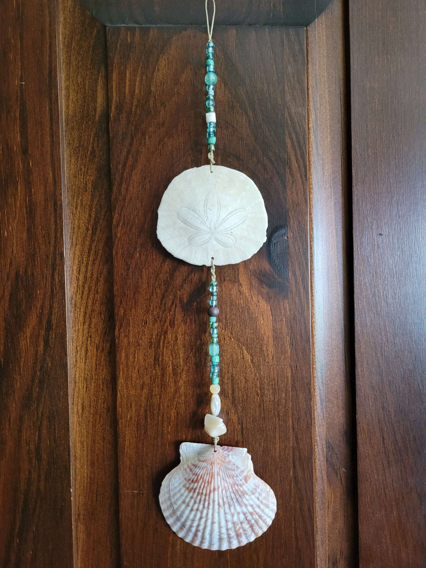 Beaded Shell Decor - Sand Dollar