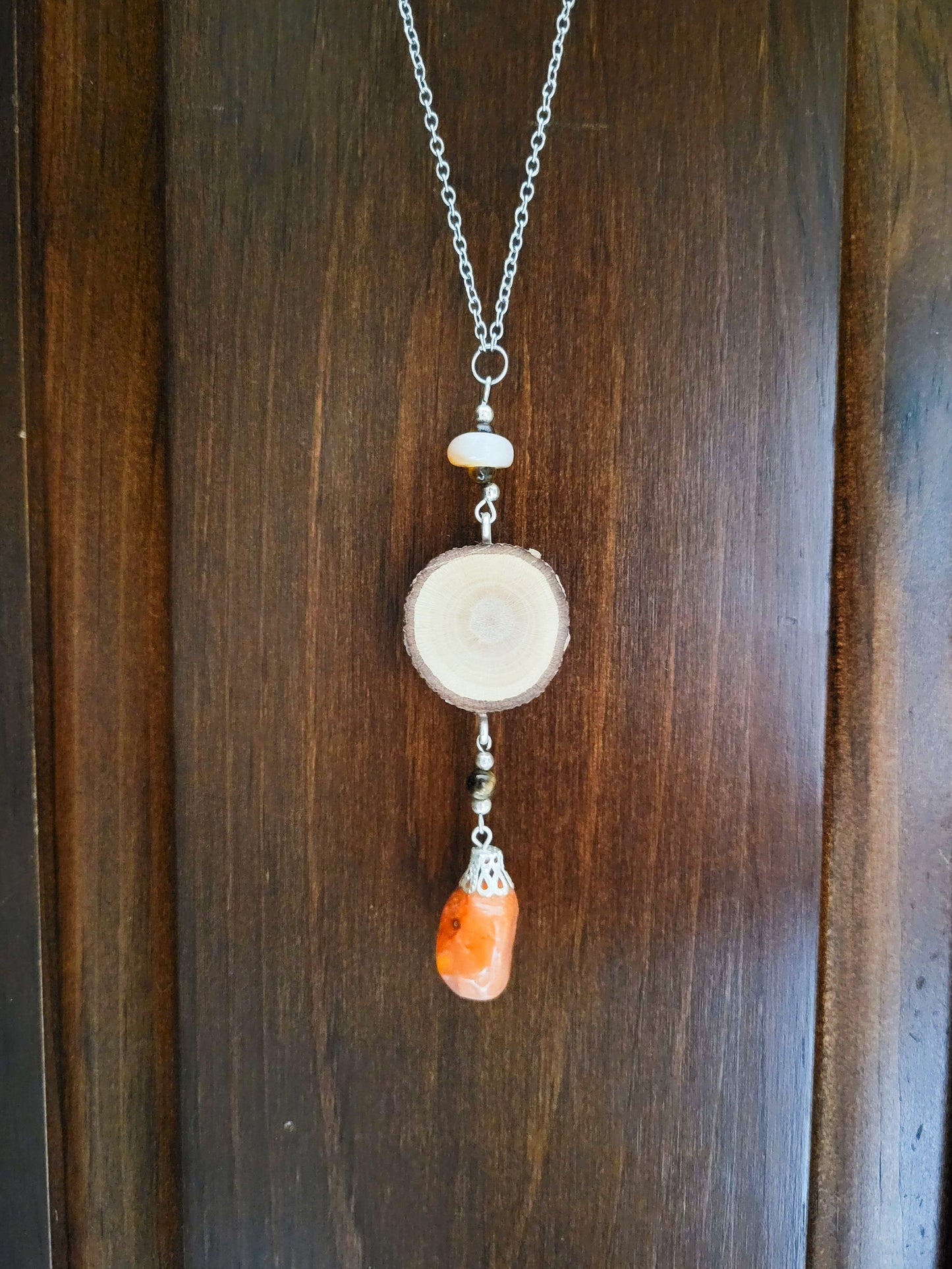 Knock On Wood Necklace