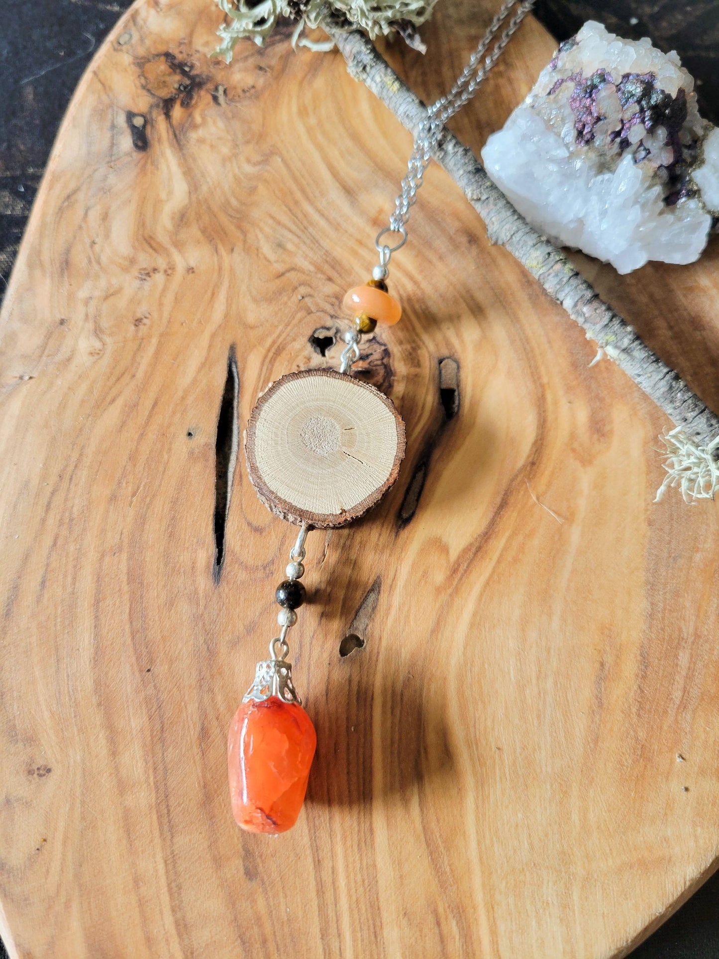 Knock On Wood Necklace