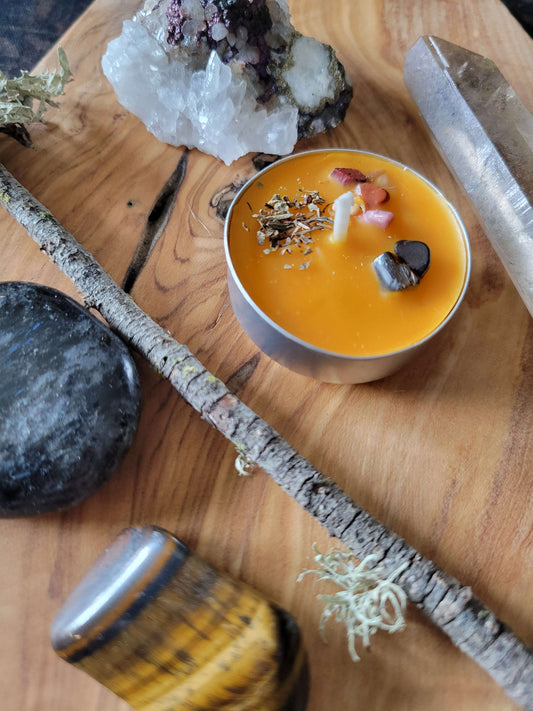 Tea Light Spell Candles - Self Confidence + Love