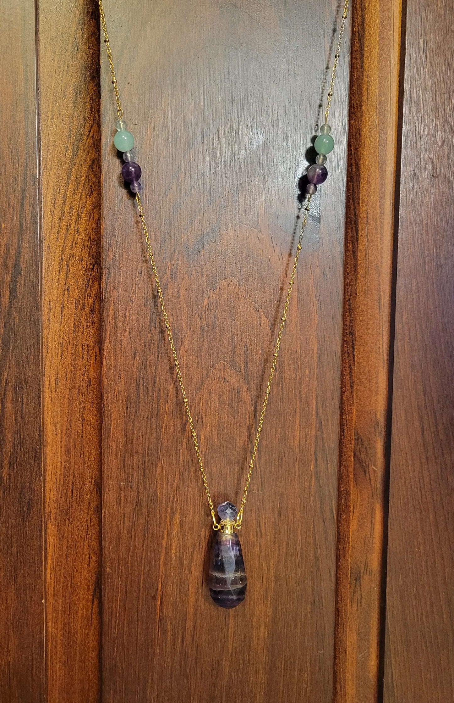 Crystal Bottle Necklace