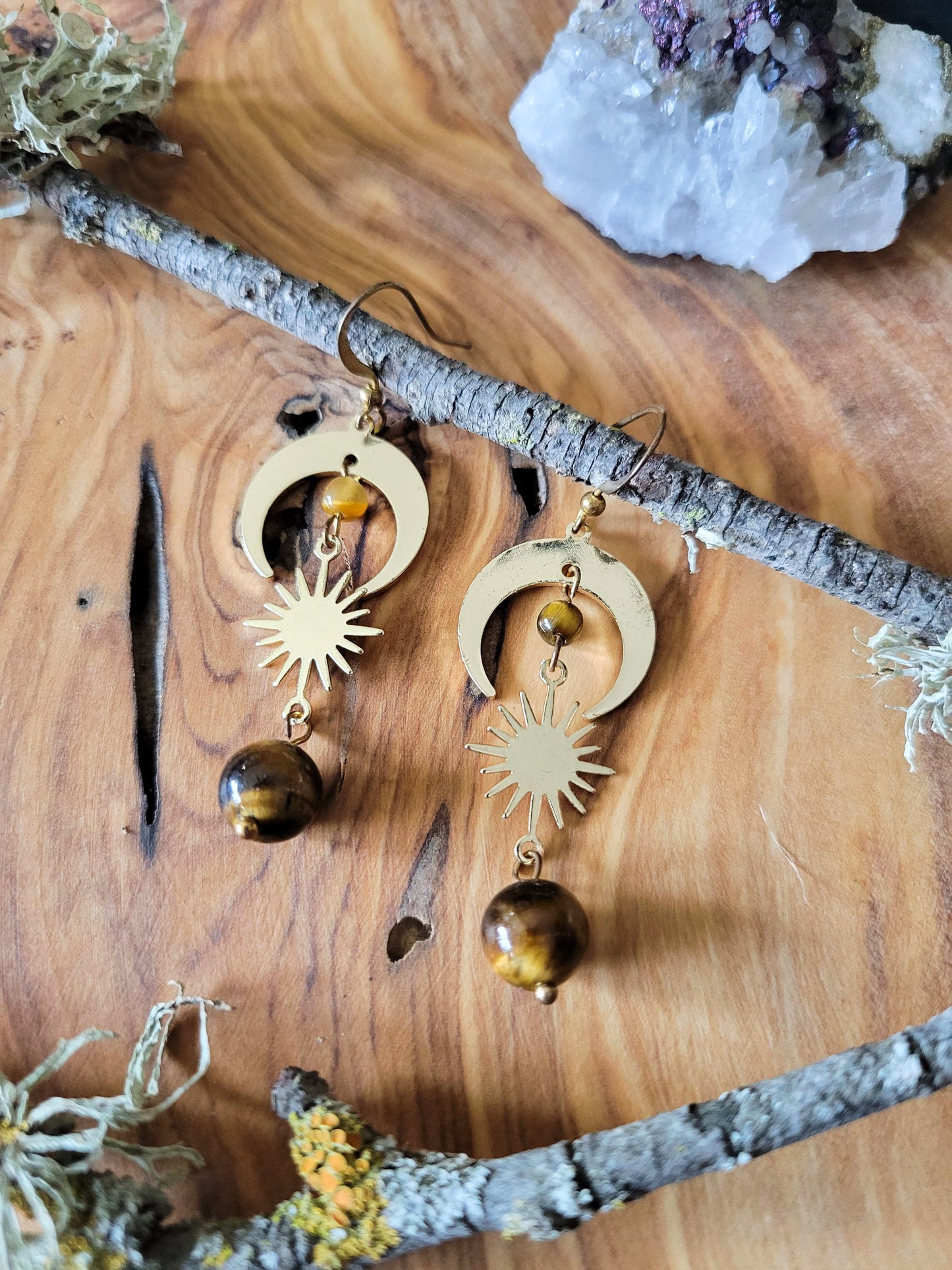 Celestial Stone Earrings
