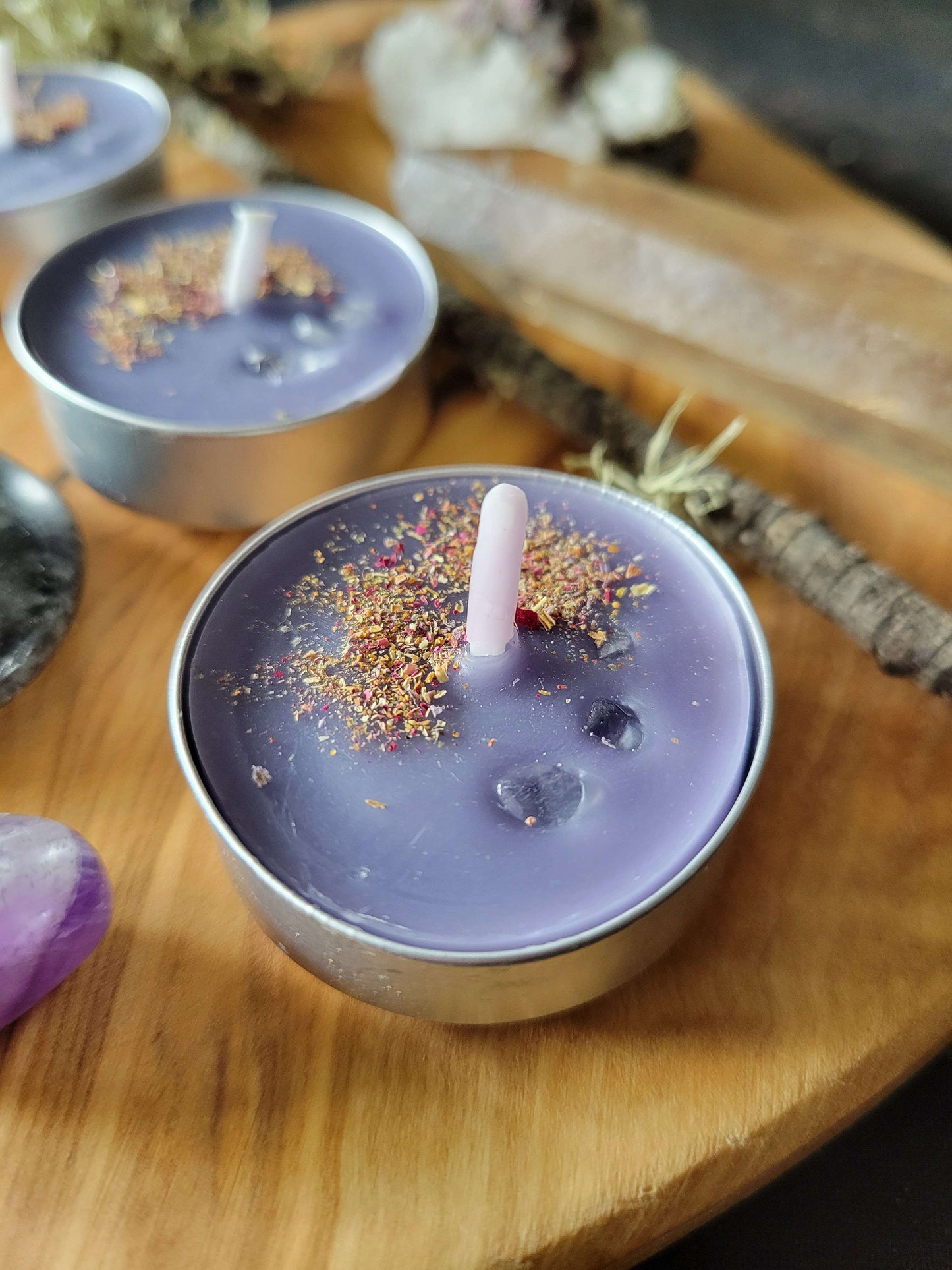 Tea Light Spell Candles - Moon Working
