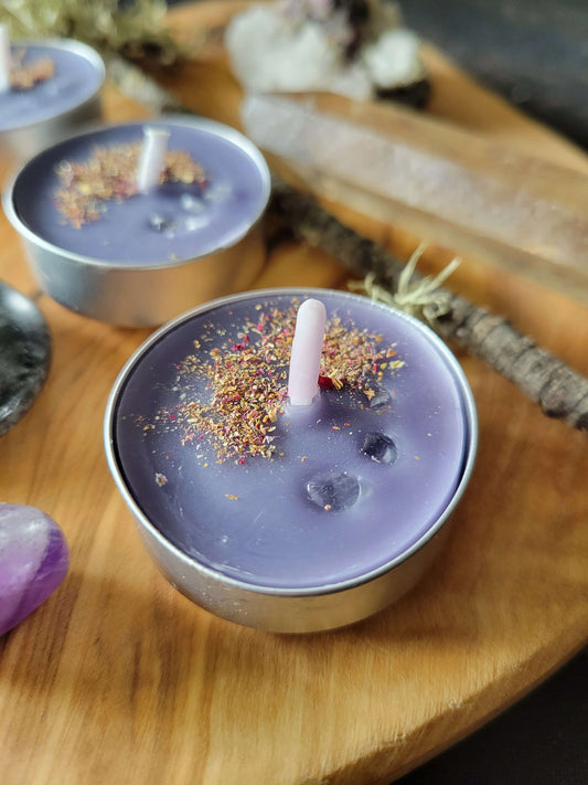 Tea Light Spell Candles - Moon Working