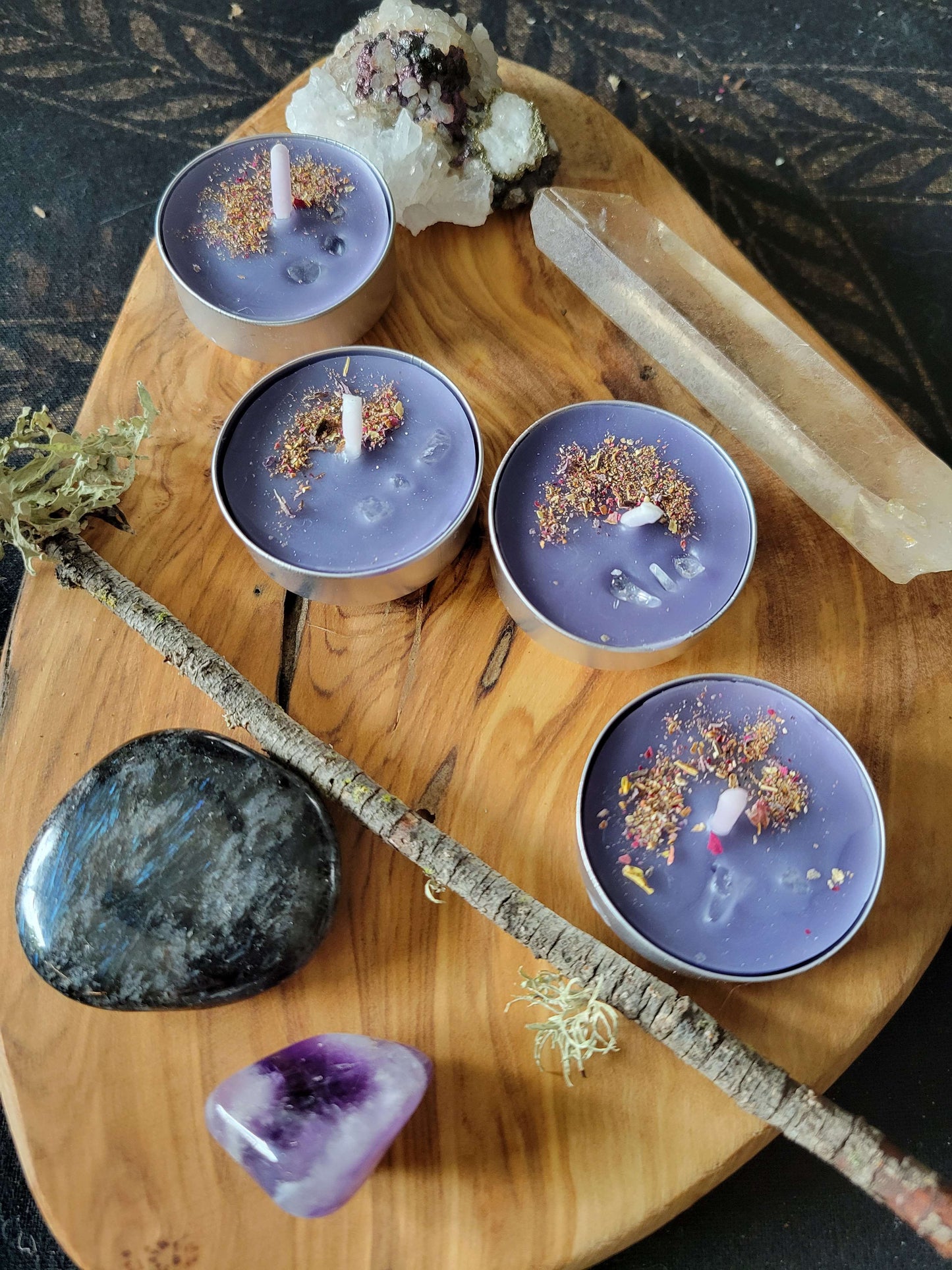 Tea Light Spell Candles - Moon Working