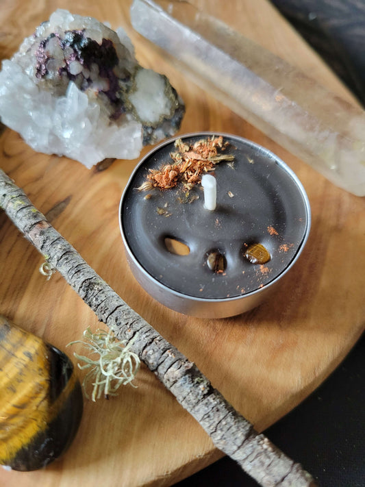 Tea Light Spell Candles - Cat Health
