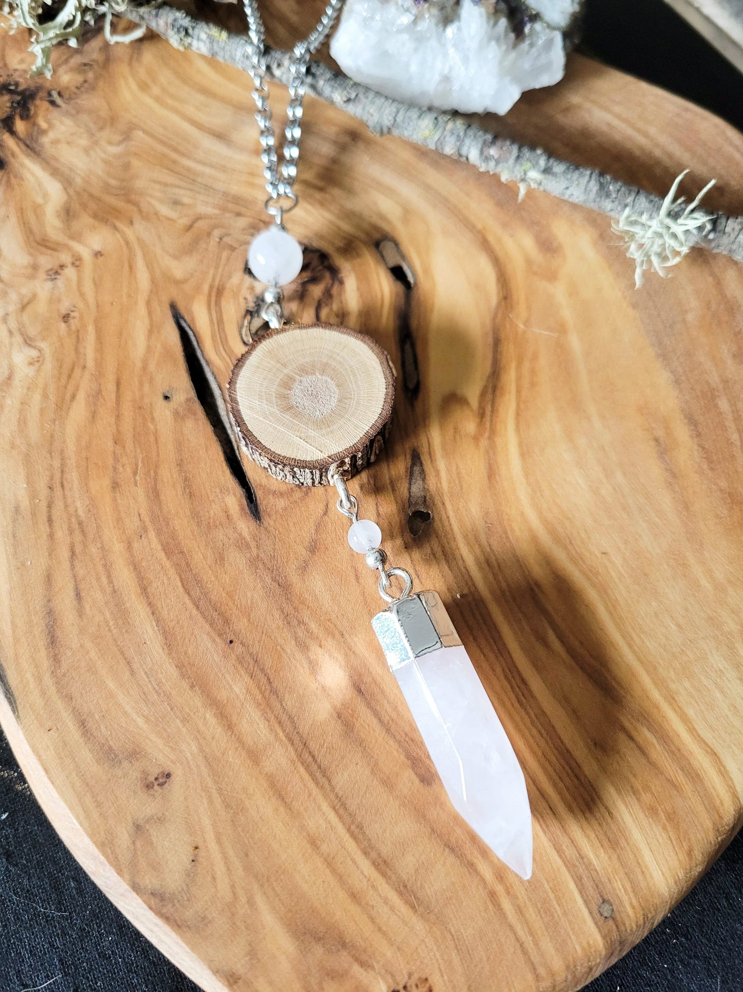 Knock On Wood Necklace