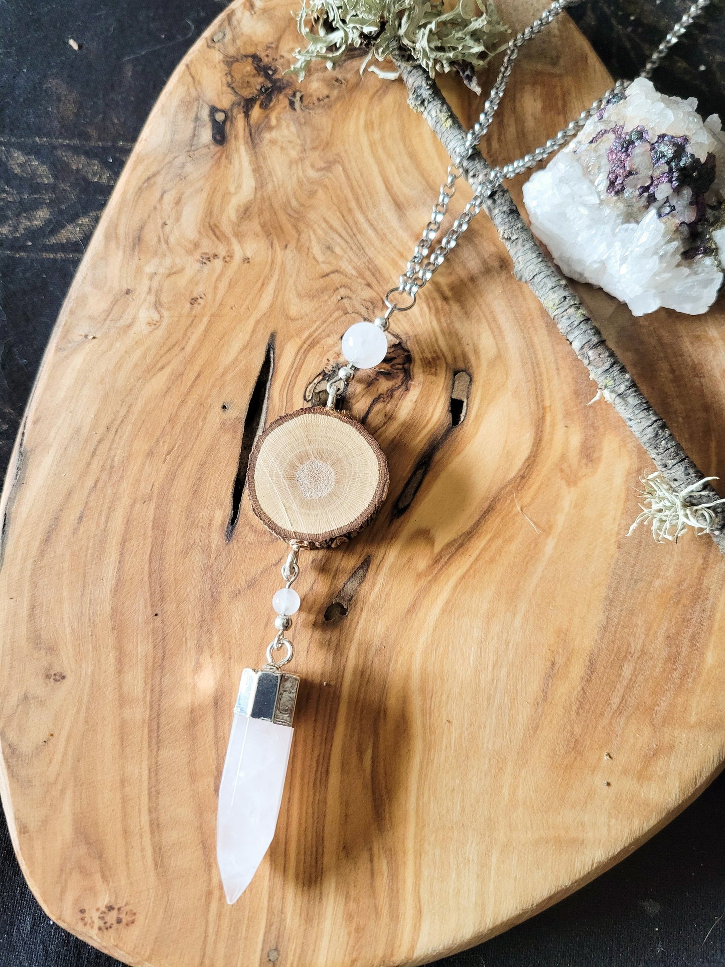 Knock On Wood Necklace